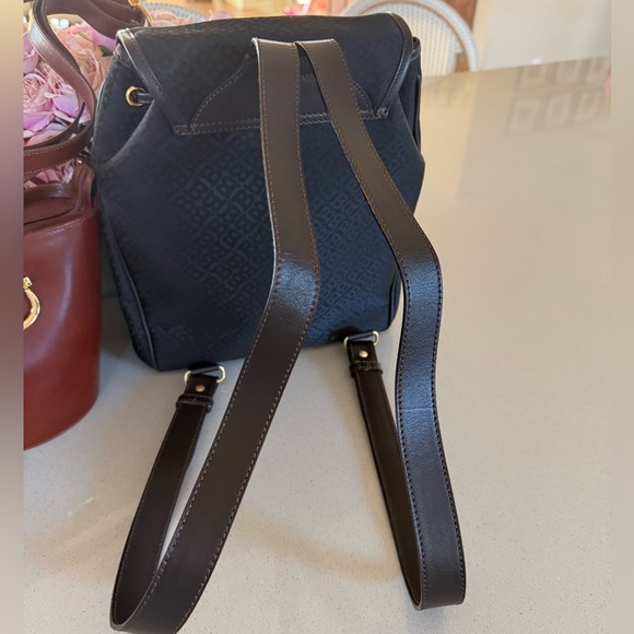 Bally vintage monogram Giaguargo canvas and leather backpack - Picture 16 of 17